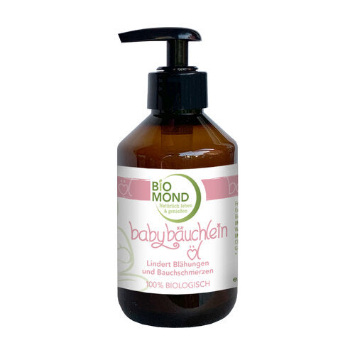 BIO Babybäuchleinöl 200ml – Naturkosmetik für Babys bei Blähungen & Koliken