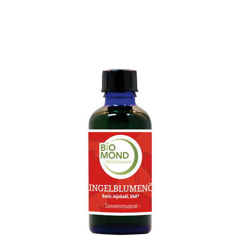 Bio-Ringelblumenöl 50ml, Basis Jojobaöl