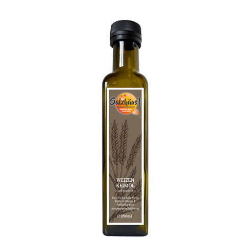 Weizenkeimöl 2 x 250ml, Salzhäus´l, kalt gepresst / Testsieger