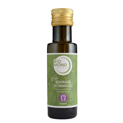 BIO Schwarzkümmelöl 100ml, BIOMOND, ägyptischer Schwarzkümmel