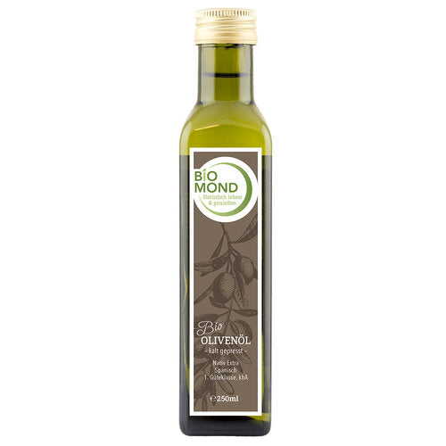 BIO Olivenöl 250ml, BIOMOND, extra nativ, Spanien / kalt gepresst