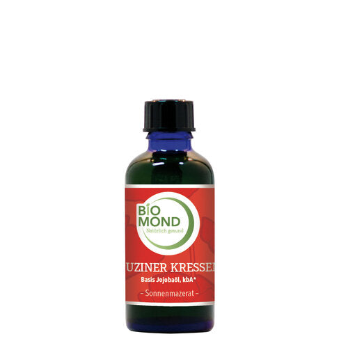 Bio-Kapuziner-Kressenöl 50ml, Basis Jojobaöl