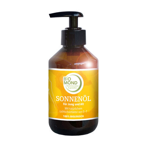 Bio Sonnenöl 200ml ohne Nanotechnologie, vegan