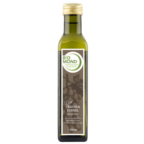 BIO Traubenkernöl 250ml, BIOMOND / kaltgepresst / 100% rein