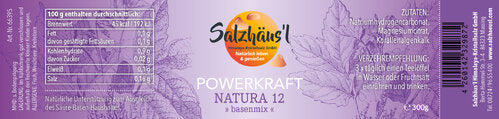 Powerkraft 12, 300g, Basen-Mix Basenpulver Citrat