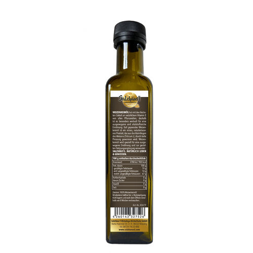 Weizenkeimöl PREMIUM Aktion 2x250 ml, kalt gepresst Rohkostqualität