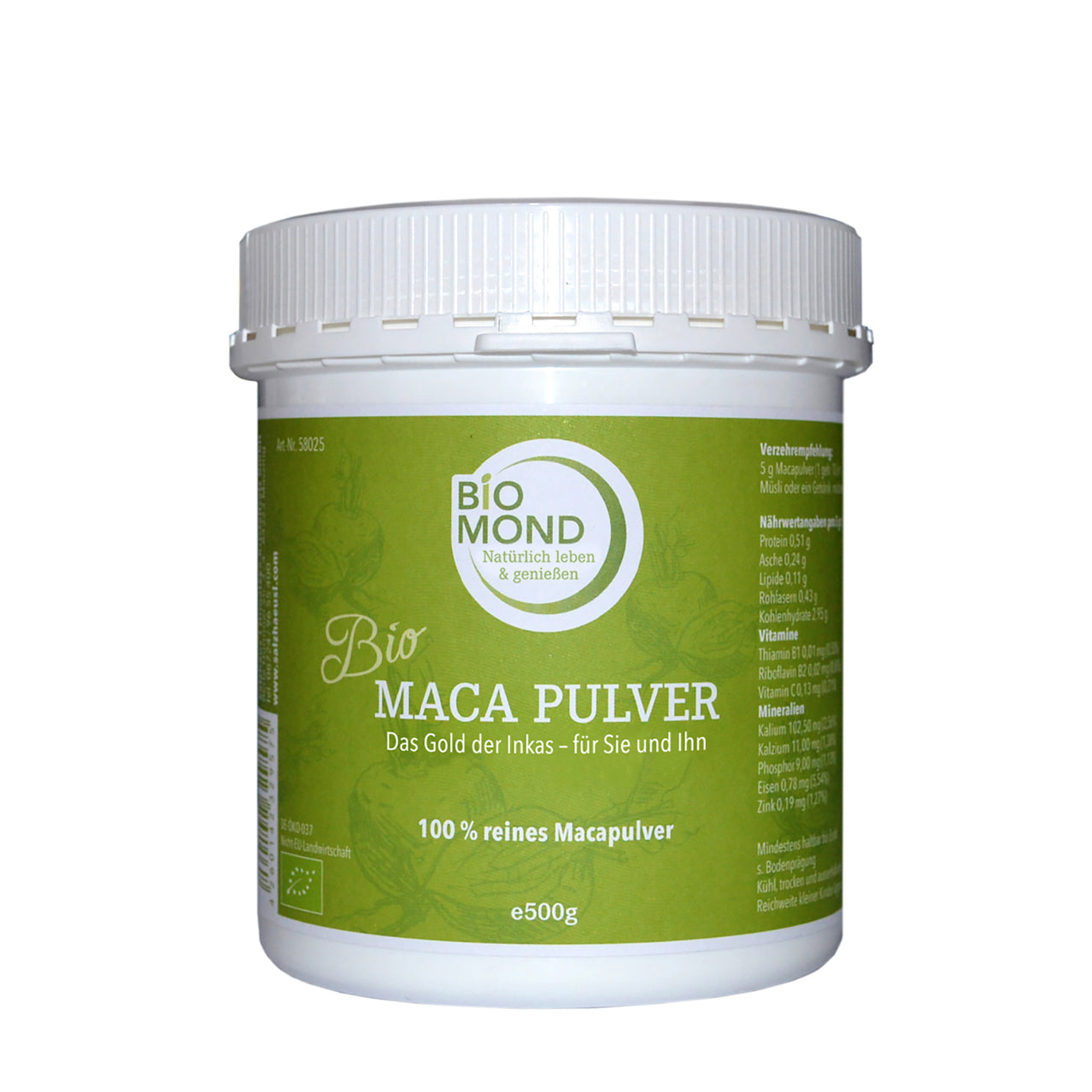Bio-Maca Pulver 500g