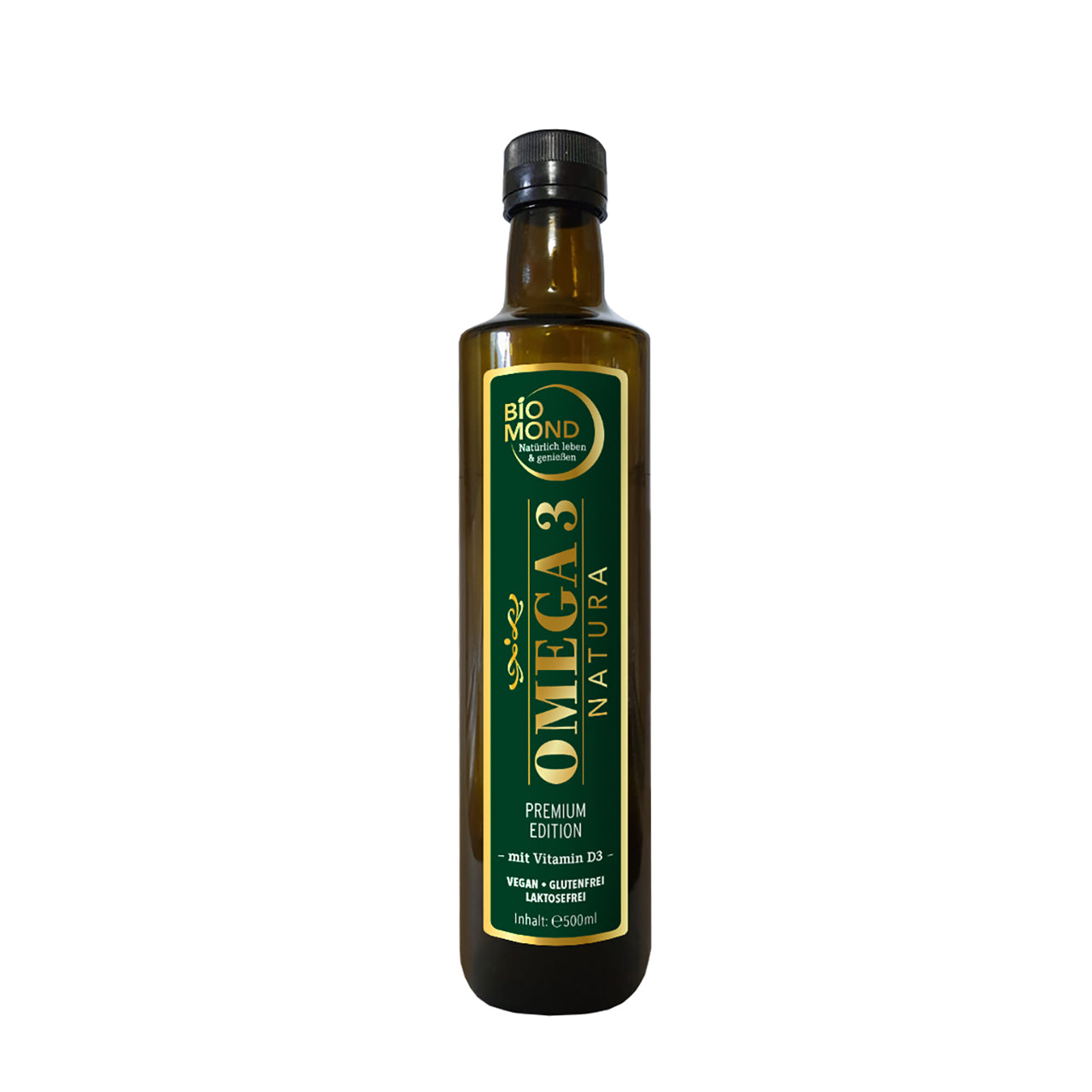 Bio Omega-Natura 500ml, Premium Edition, Omega 3/6/9 Bio-Speiseölmischung
