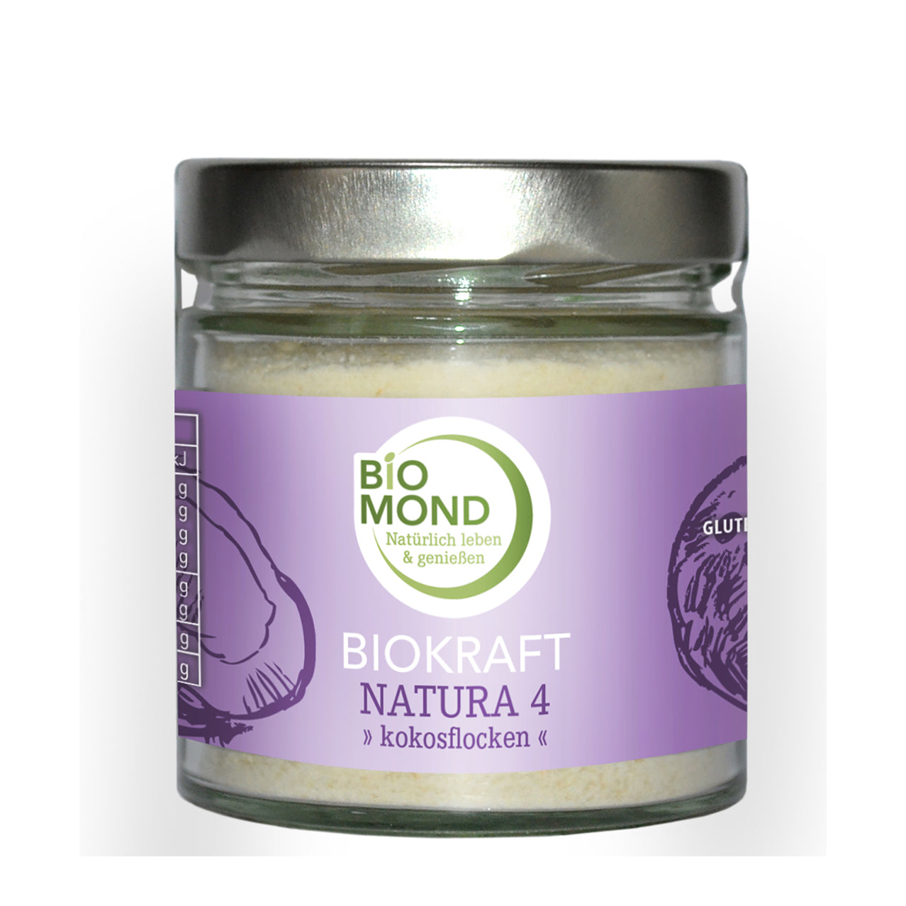 Biokraft Natura 4, 200g, Kokosflocken