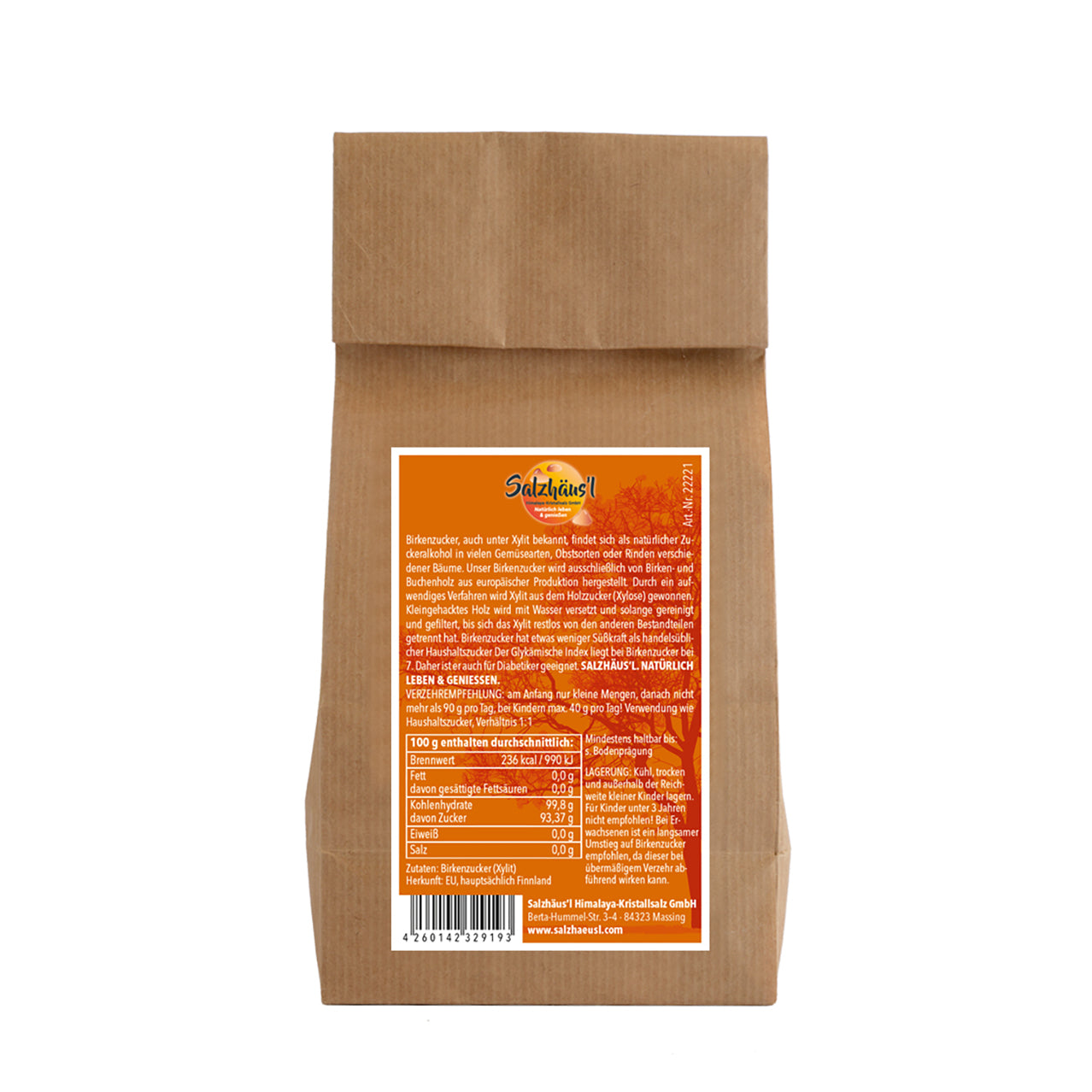 Birkenzucker 300g, Xylit Xylitol Premium Zucker