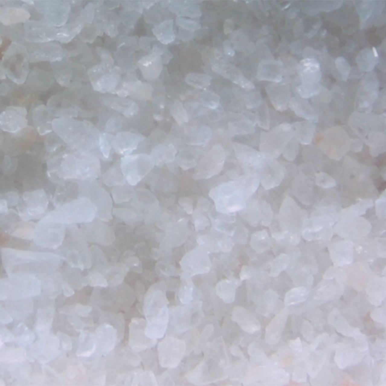 Sonnenkristalle (Halit) 1090g, granuliert für die Mühle, im Glas