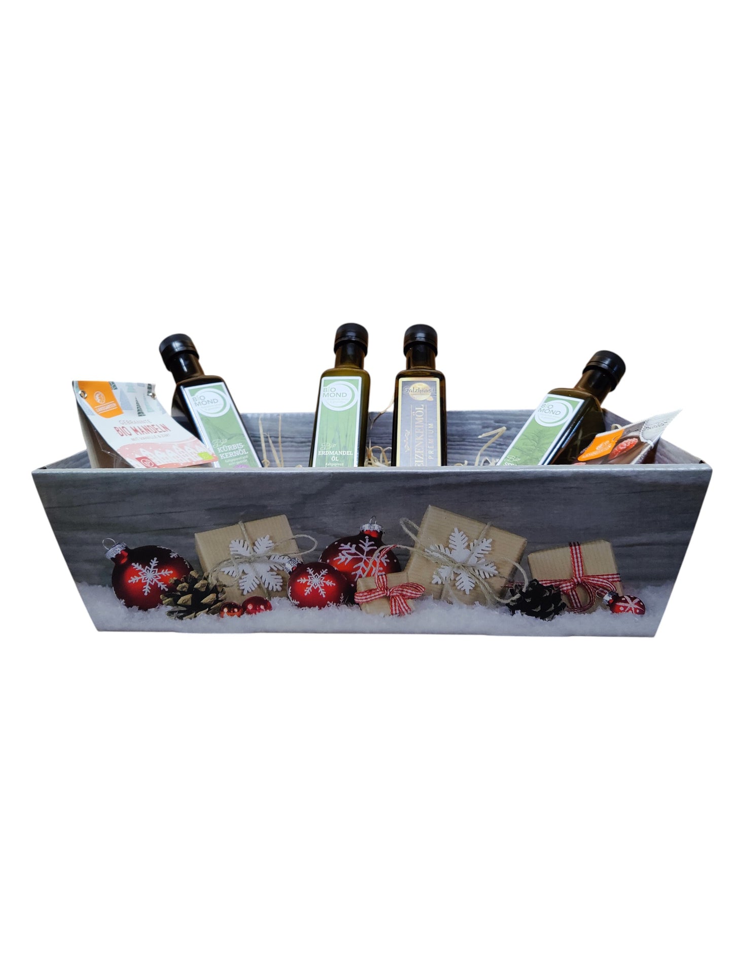 Geschenkset für Weinachten, feine Ölvielfalt