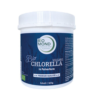 BIO Chlorella Algen 400 g, Pulver, Apothekerqualität