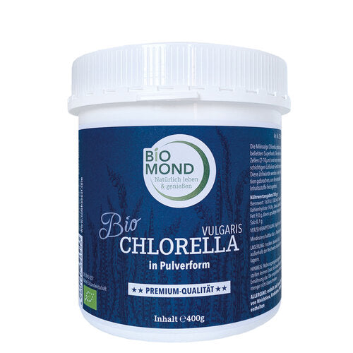 BIO Chlorella Algen 400g, Pulver, Apothekerqualität