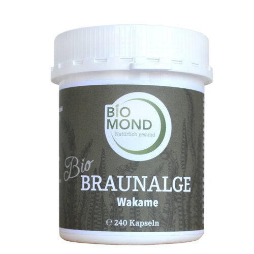 BIO Braunalge Wakame 240 Kapseln, Apothekerqualität