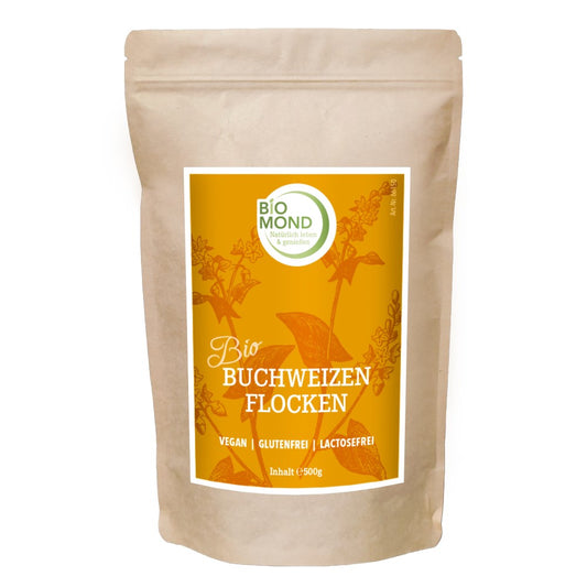 BIO Buchweizen-Flocken 500g / glutenfrei