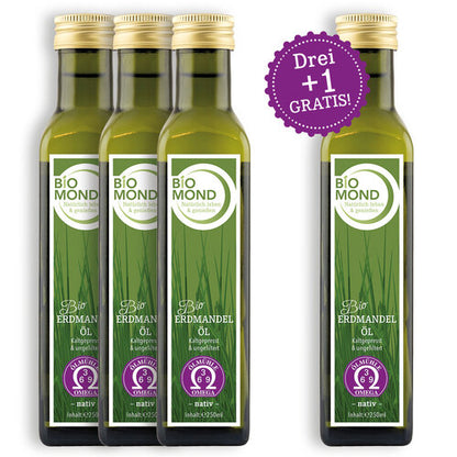 Bio Erdmandelöl, kaltgepresst, ungefiltert