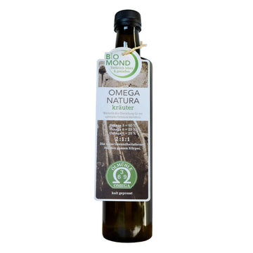 Bio Omega-Natura 500ml "Kräuter", hochwertige Omega 3/6/9  Bio-Speiseölmischung