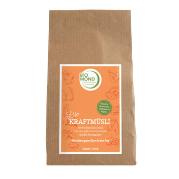 Biokraft-Müsli 600 g, glutenfrei, nussfrei, ungesüßt, Vitamin-C
