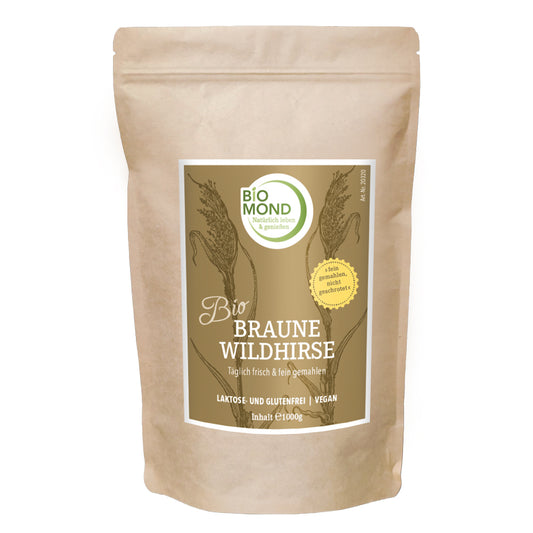 BIO Braune Wildhirse 1000g, tagesfrisch vermahlen