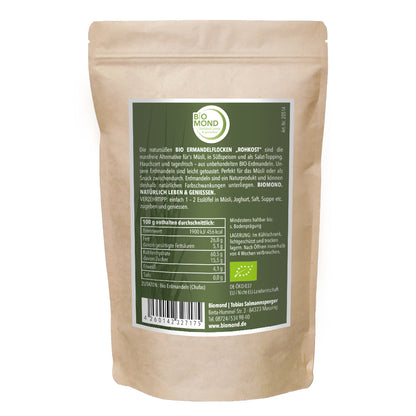 Bio Erdmandeln 450g, Rohkost-Flocken
