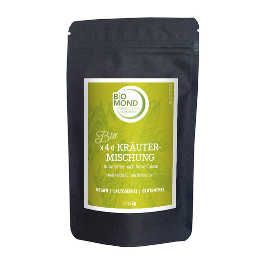 Bio *4*- Kräutermischung 115 g,*Indianertee* René Caisse