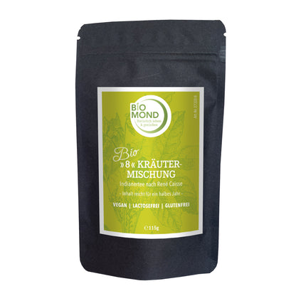 Bio *8*- Kräutermischung 115g,*Indianertee* René Caisse