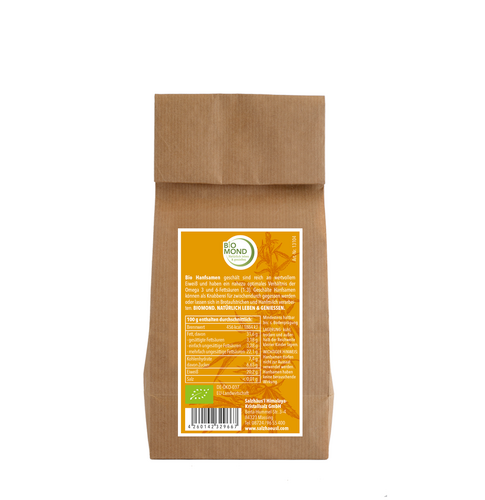 Bio Hanfsamen geschält 300g, frisch, glutenfrei, vegan