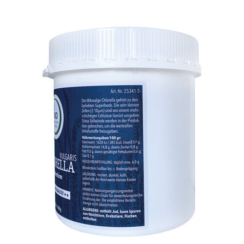 BIO Chlorella Algen 400g, Pulver, Apothekerqualität