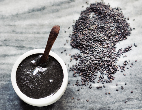 BIO Sesamöl 250ml, schwarzer Sesam kaltgepresst