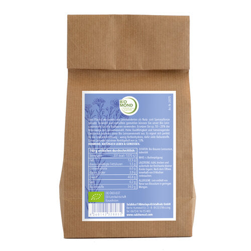 BIO Leinsamenmehl 1000g, Leinmehl, teilentölt