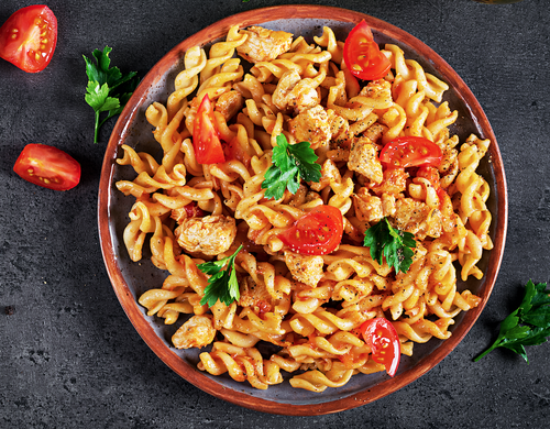 Bio Dinkel Kurkuma Nudeln 250g, Fusilli ohne Ei