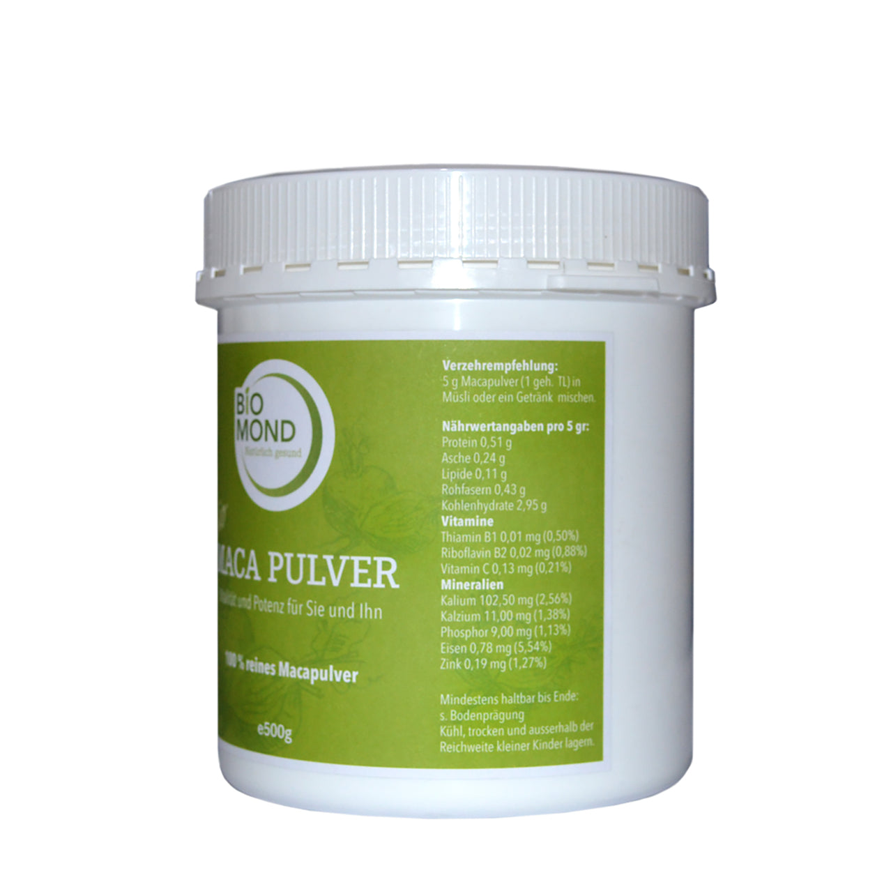 Bio-Maca Pulver 500g