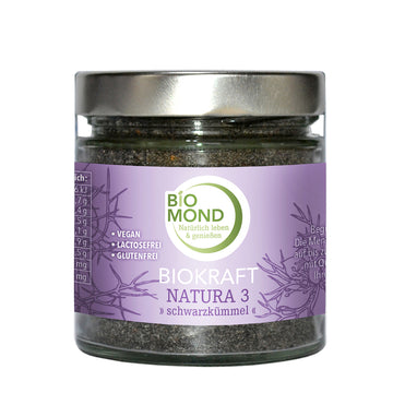 Biokraft Natura 3, 200 g, Schwarzkümmel-Pulver