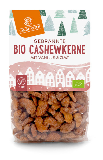 Bio gebrannte Cashewkerne, 150 g