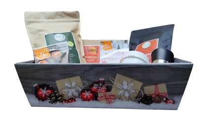 Geschenkset für Weinachten, Lebensmittel