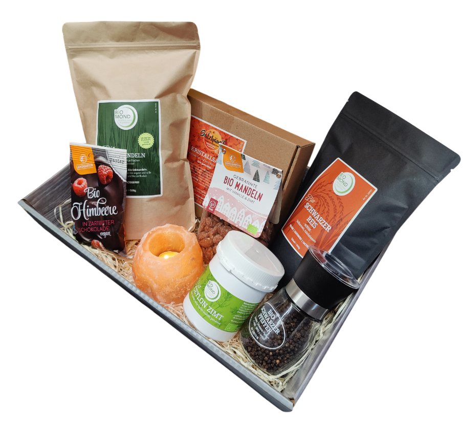 Geschenkset für Weinachten, Lebensmittel