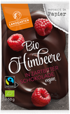 Bio Himbeere in Zartbitter-Schokolade, 50 g