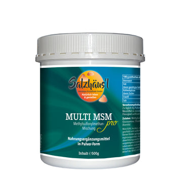 Multi MSM pro 500 g, Granulat & Vitamin C