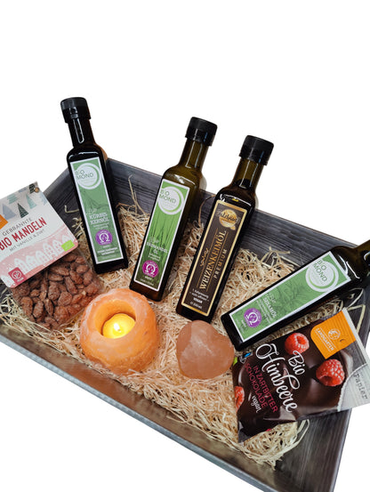 Geschenkset für Weinachten, feine Ölvielfalt