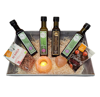 Geschenkset für Weinachten, feine Ölvielfalt