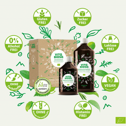 VITA BIOSA Kräuter 3000 ml BOX Original Kräuter Fermentgetränk