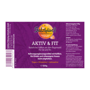 "Aktiv & Fit" Maca & Guarana Mix,...