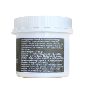 BIO Braunalge Wakame  Apothekerqualität - 120 Kapseln a´ 0,45 g  / BIOMOND