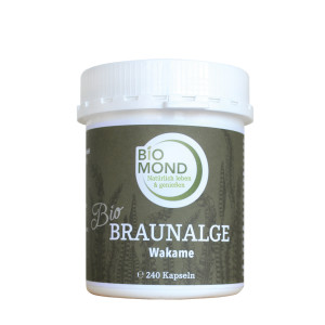 BIO Braunalge Wakame, Apothekerqualität - 240...