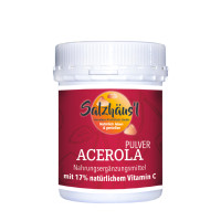 Acerola Pulver, Apothekerqualität, Vitamin C - 70 g / SALZHÄUS`L