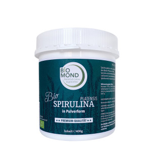 BIO Spirulina Platensis Algen Pulver, Premium - 400 g /...